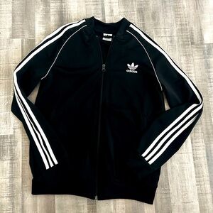 Adidas black jacket 13-14Y